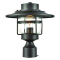 Elk Home Renninger 12'' High 1-Light Outdoor Post Light - Oil Rubbed Bronze 46073/1